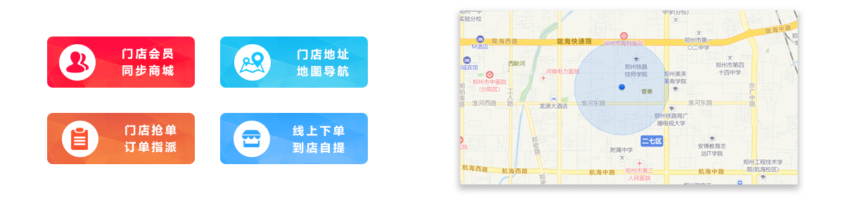 智慧門店O2O，解決線上商城與線下實體銷售渠道的對接